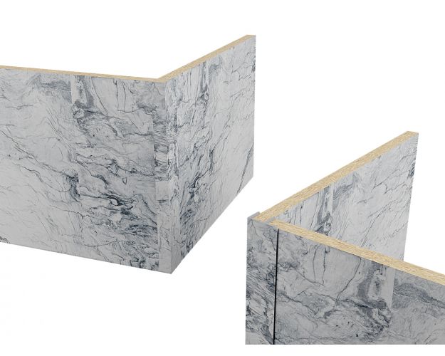 Планка для стеновых панелей угловая Мадагаскар