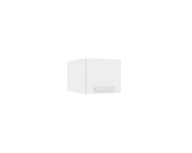 Герда ЛД 272.375.000 Шкаф кухонный 400 горизонтальный глубокий (Белый/Белый глянец)