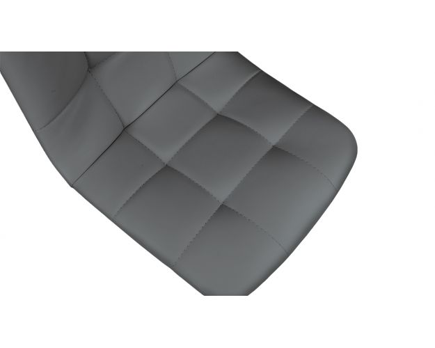 Стул «Райс» К3 Черный муар/Кож.зам Polo Graphite