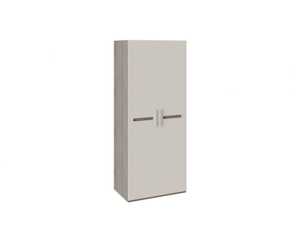 Шкаф для одежды с 2-мя дверями «Фьюжн» Бежевый/Дуб Сонома трюфель