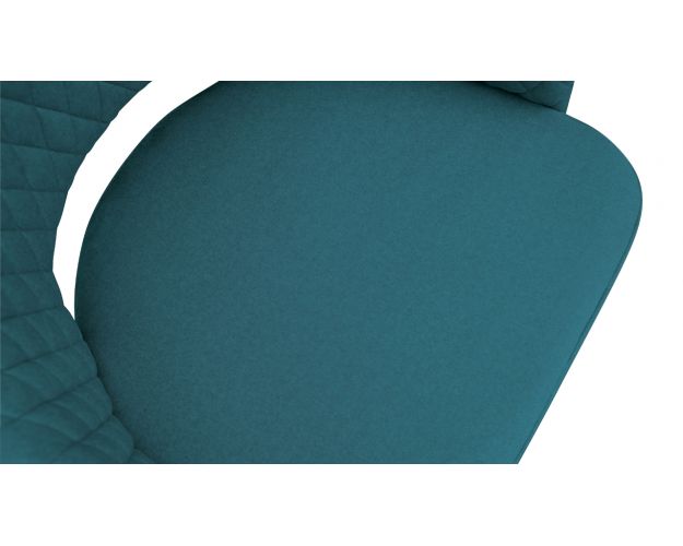 Стул «Калипсо» К1К Черный муар/Микровелюр Jercy Izumrud