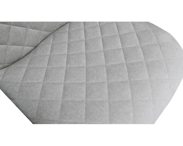 Стул «Ричи» К1С Белый/Микровелюр Jercy Silver